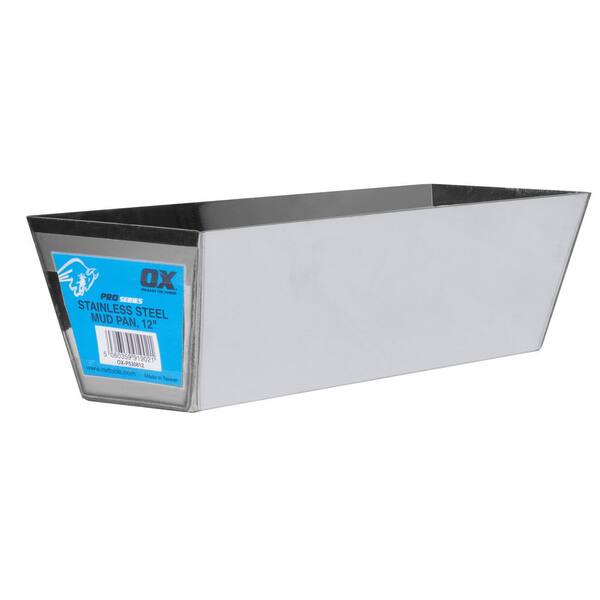 OX Tools OX Pro 4-in W x 14-in L x 3.5-in D Drywall Mud Pan