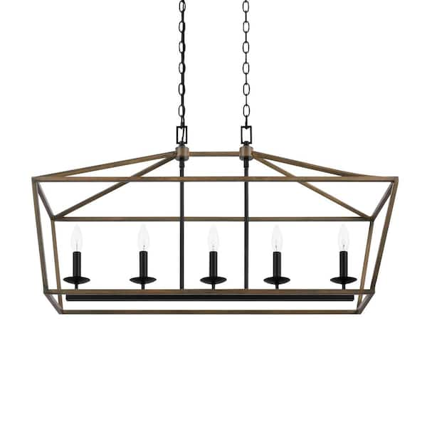 Weyburn 5 outlet light chandelier