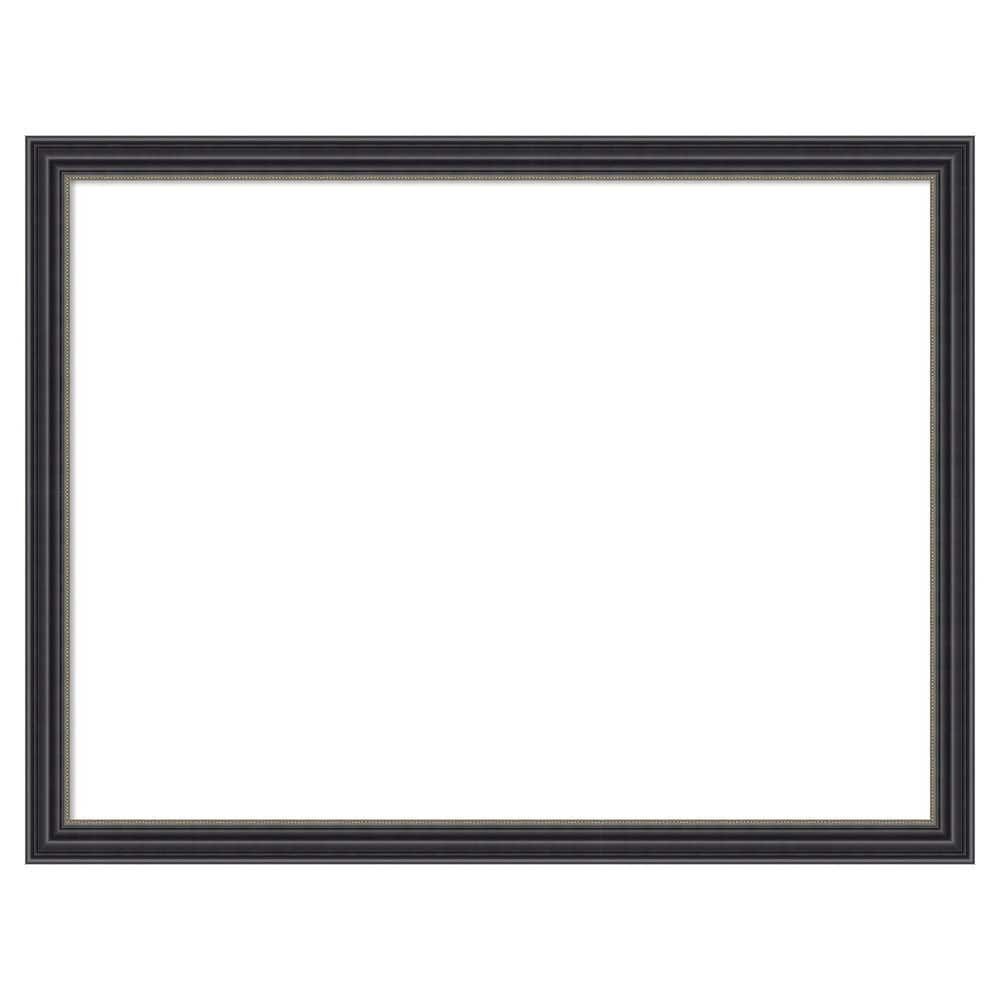 Stylish Black 26 in. x 20 in. Wood Framed Dry Erase Magnetic Memo Board price history on PriceWatchPro