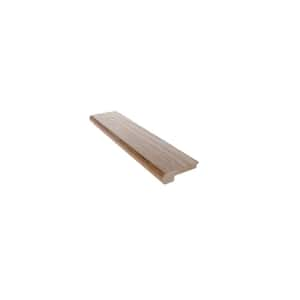 Stair Nose White Oak Auggie 0.85 in. T x 2.75 in. W x 78 in. L High Gloss Hardwood Trim