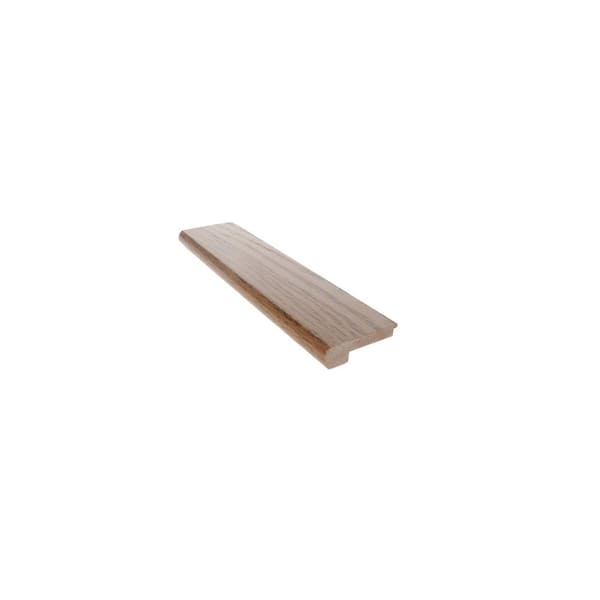 ROPPE Stair Nose White Oak Auggie 0.85 in. T x 2.75 in. W x 78 in. L High Gloss Hardwood Trim