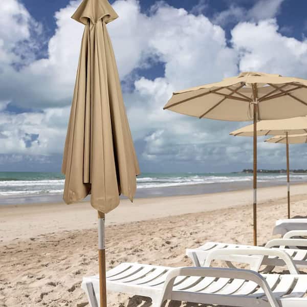 fade resistant patio umbrella replacement Canopy 9 Ft 8 Rib Turquoise This is a universal umbrella canopy Fade Resistant Patio Umbrellas |