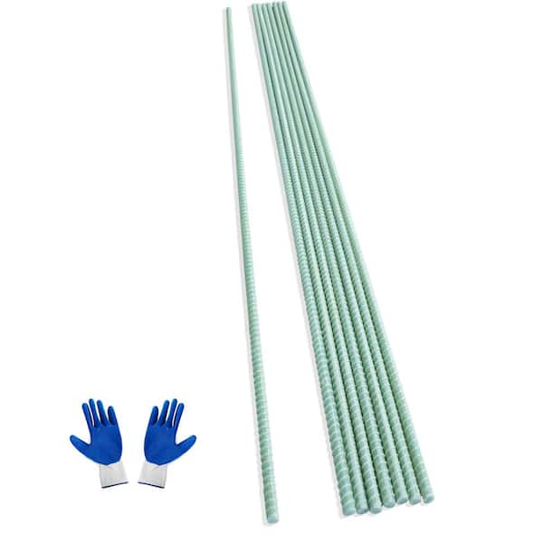 Wellco 1/2 in. x 72 in. #4 Nature Surface FRP Rebar (6-Pack)
