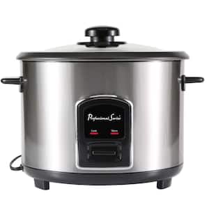 12-Cup Rice Cooker Stainless Steel