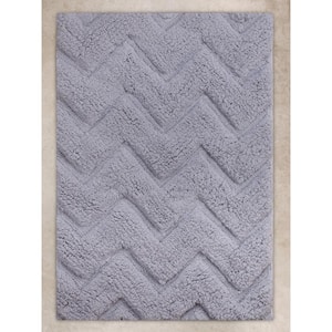 Vantaa Gray Bath Mat 24 in. x 36 in.