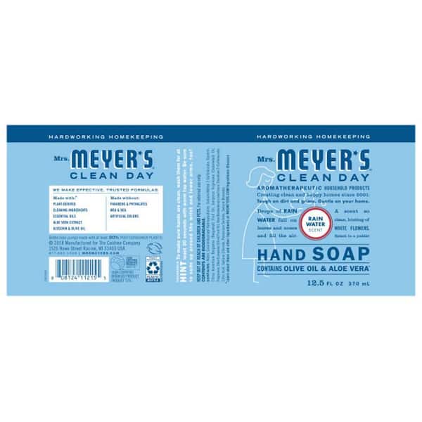 Meyer's Clean Day Rain Water Scent Liquid Hand Soap