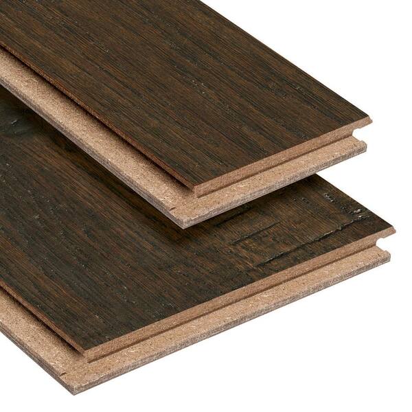 HOMELEGEND HS Lennox Distressed 3/8 in. T x 3.5 in. W T&G Engineered Hardwood Flooring (26.25 sqft/case)