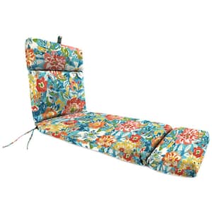 72 in. L x 22 in. W x 3.5 in. T Outdoor Chaise Lounge Cushion in Sun River Sky