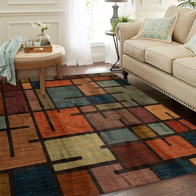 Fairfield Charcoal 8 ft. x 8 ft. Square Area Rug