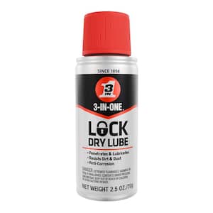2.5 oz. Lock Dry Lube, Lock Lube and Penetrant
