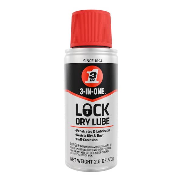 3-IN-ONE 2.5 oz. Lock Dry Lube, Lock Lube and Penetrant