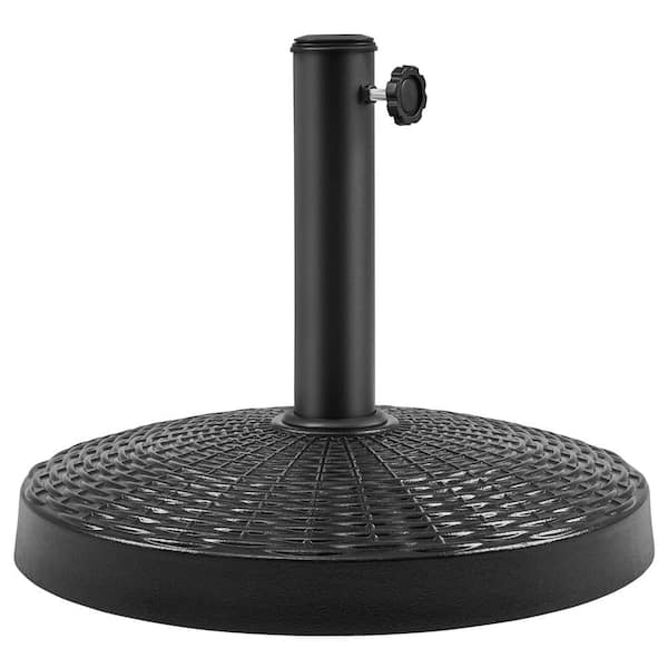 Yaheetech 31lb Outdoor Patio Heavy Duty Market Umbrella Base Stand Round All Weather Umbrella Base