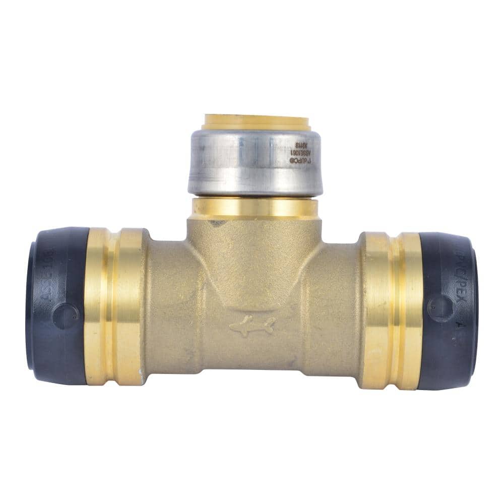 1-1/4 in. x 1-1/4 in. x 1 in. Push-to-Connect Brass Reducing Tee Fitting price history on PriceWatchPro