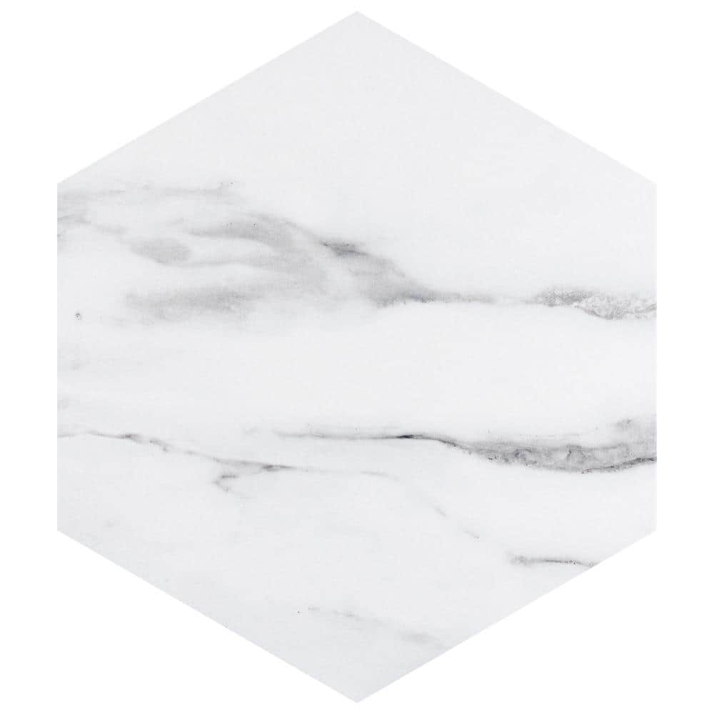Marbilia Hex Venato with Biotech 11 in. x 13 in. Porcelain Floor and Wall Tile (10.64 sq. ft./Case) price history on PriceWatchPro