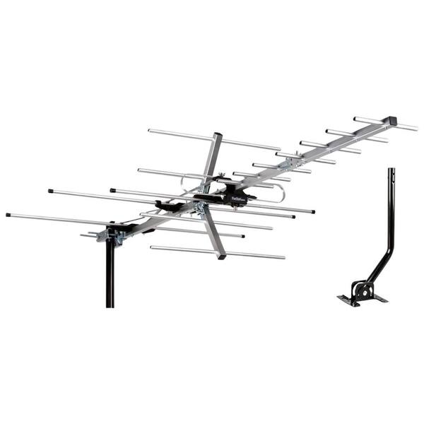 thumbnail image 2 of Like-New Outdoor Amplified HDTV Antenna – 200 Mile Range, 1080P HD VHF/UHF With J-Pole Mount (Model 5812) 2 of 3