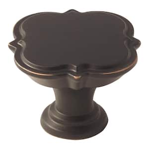 Grace Revitalize 1-3/4 in. (44mm) Traditional Oil-Rubbed Bronze Novelty Cabinet Knob