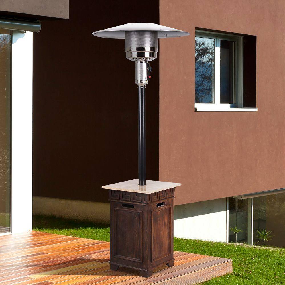 Bond Manufacturing Sonoma 40,000 BTU Envirostone and Travertine Propane ...