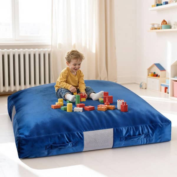VEVOR Crash Pad, 5 x 5 ft. Crash Pad for Kids Sensory with Foam