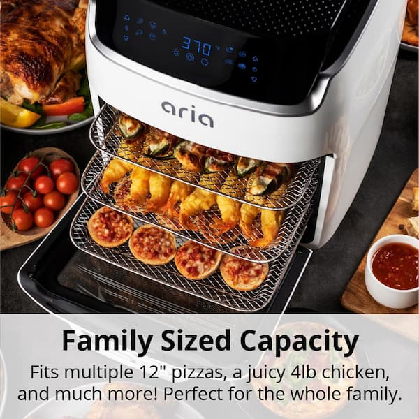 Cook's Essentials 10-qt Air Fryer Oven w/Presets & Accessories
