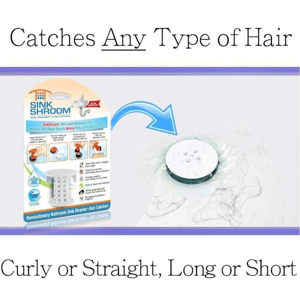 TubShroom Chrome Edition Revolutionary Tub Drain Protector Hair Catcher 