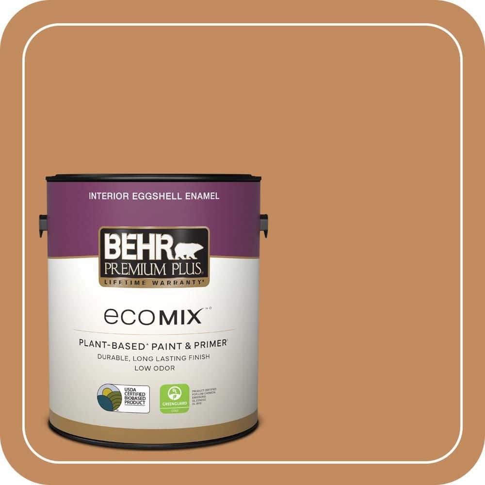 1 gal. #PPU3-13 Glazed Ginger Eggshell Enamel EcoMix Plant-Based Interior Paint & Primer price history on PriceWatchPro