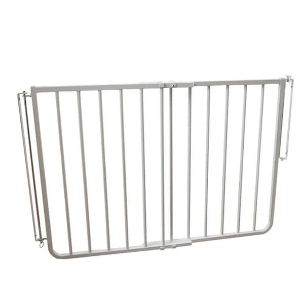 Cardinal Gates 30 in. H x 27 in. to 42.5 in. W x 2 in. D Outdoor Safety Gate in White