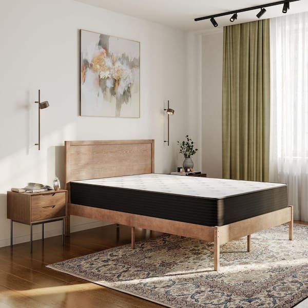 Carnegy Avenue Dream Queen Medium-Firm Hybrid 10 in. Bed-in-a-Box Mattress Cooling Foam and Pocket Spring Twin