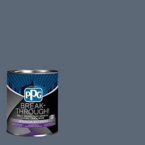 1 qt. PPG1042-6 Blue Zephyr Semi-Gloss Door, Trim & Cabinet Paint