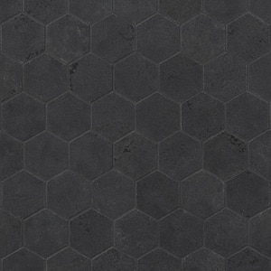 Mantis Black Gold 11.02 in. x 11.41 in. Matte Porcelain Floor and Wall Mosaic Tile (0.87 sq. ft./Each)