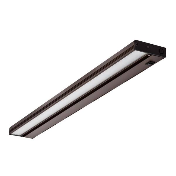 NICOR NUC 30 in. LED Oil-Rubbed Bronze Under Cabinet Light with Hi Low Off Switch