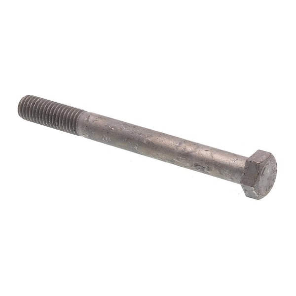 Prime-Line 1/2 in.-13 x 5 in. A307 Grade A Hot Dip Galvanized Steel Hex Bolts (15-Pack)