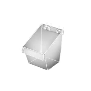 Small Crystal Styrene Display Bucket (4-Pack)