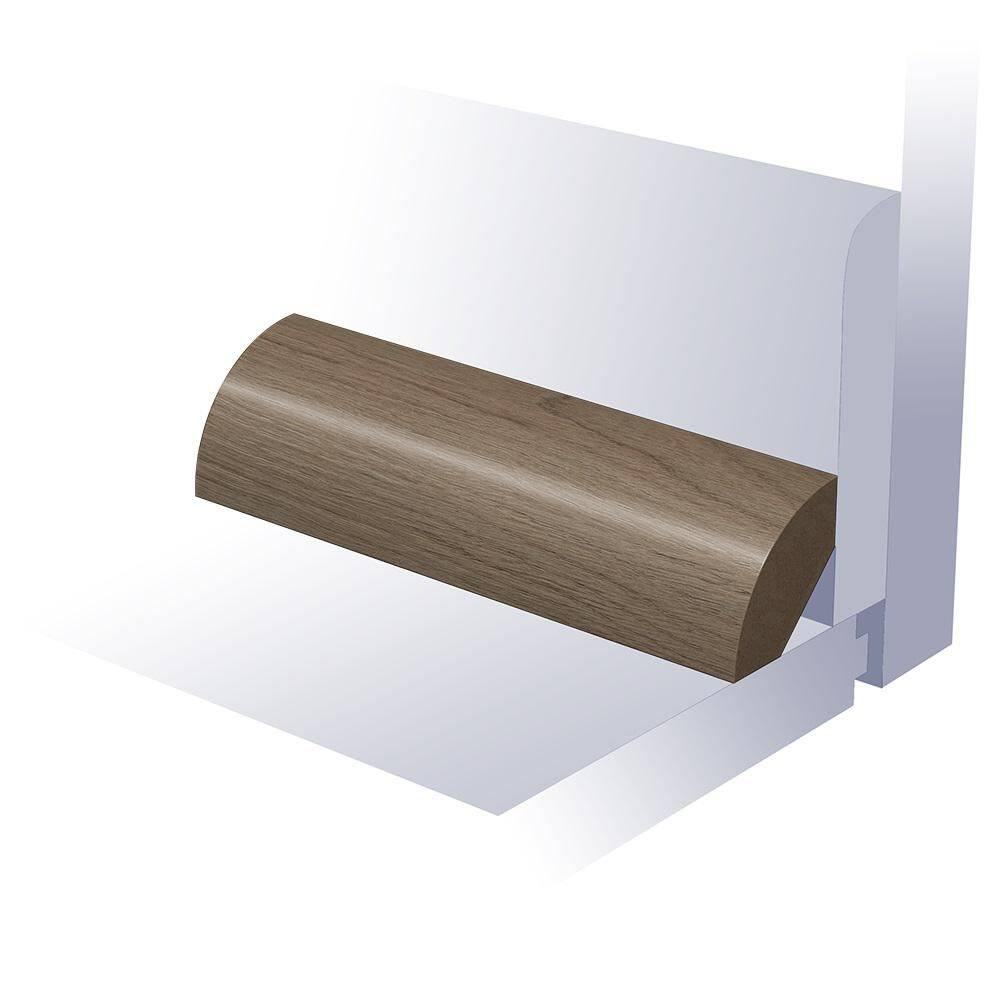 Soothing Malibu Quarter Round 0.75 in. T x 0.75 in. W x 94 in. L Smooth Wood Look Laminate Moulding/Trim price history on PriceWatchPro