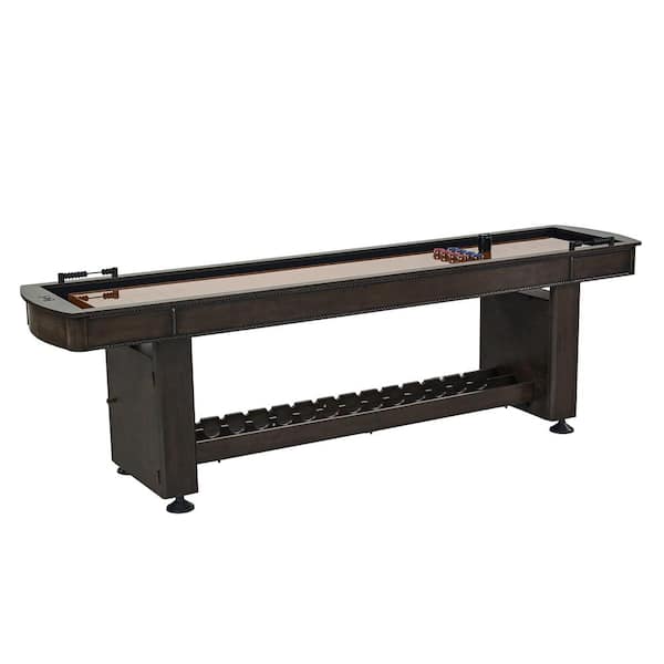 Barrington Belden 9 ft. Shuffleboard Table with Wine Rack AC108Y20010