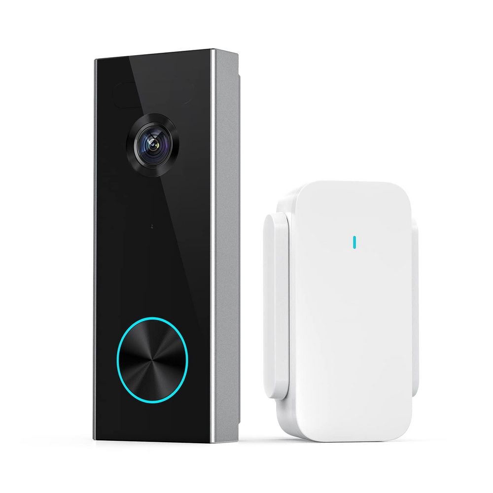 Stable Wifi Wireless Battery Powered Doorbell Camera with Night Vision Moti