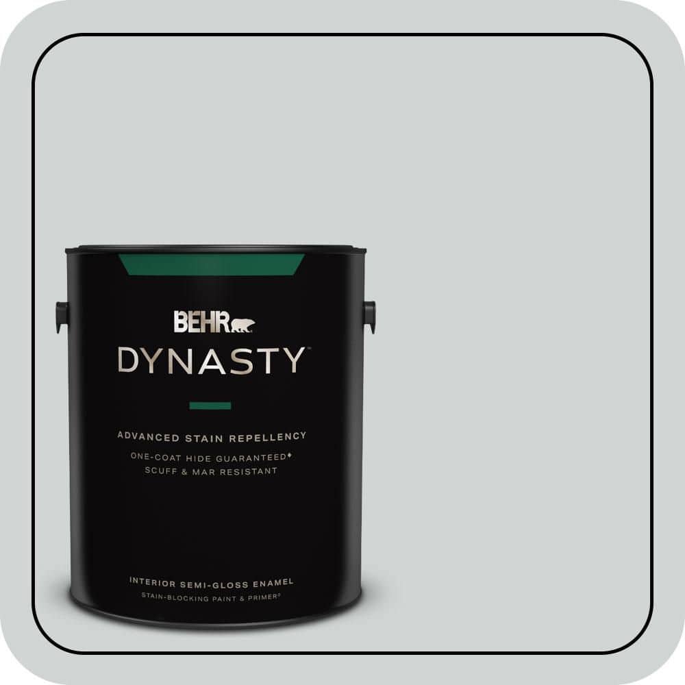 1 gal. #N450-1 Evaporation Semi-Gloss Enamel Interior Stain-Blocking Paint & Primer price history on PriceWatchPro