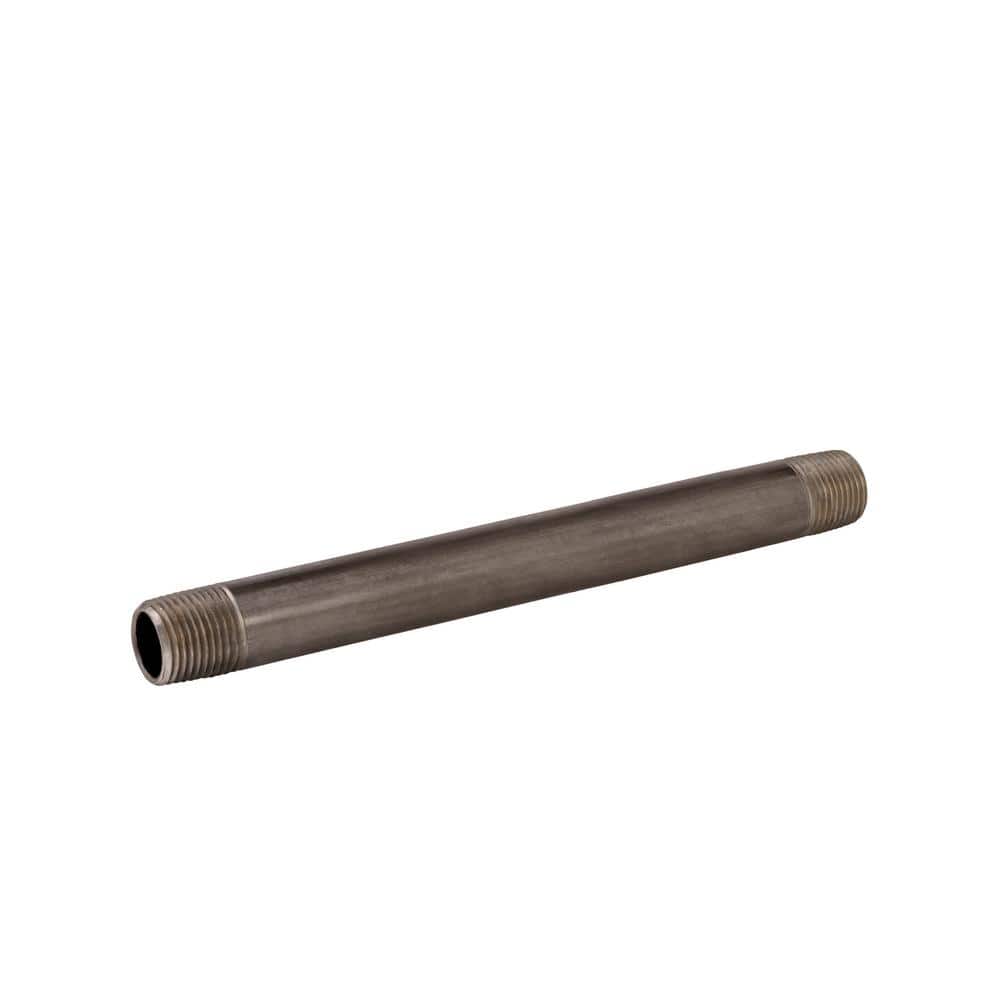 1/2 in. x 8 in. Black Steel Schedule 40 Nipple price history on PriceWatchPro