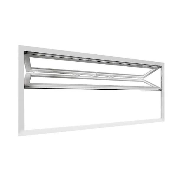 Avora Doors and Windows 60 in. x 42 in. Elite Awning Slide Up Window in White
