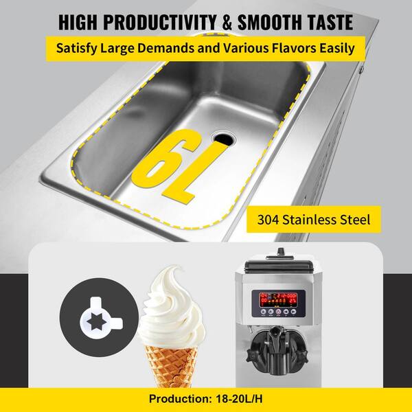 how to use a soft serve machine