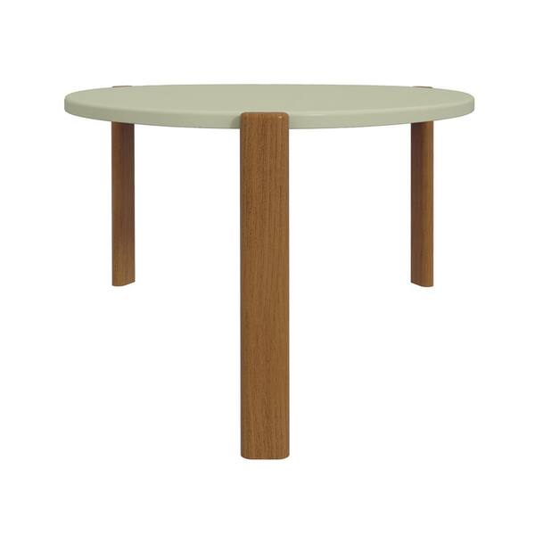 Manhattan Comfort Mid-Century Modern Gales Coffee Table with Solid Wood Legs in Pistachio Green Manhattan Comfort Mid-Century Modern Gales Coffee Table with Solid Wood Legs in Pistachio Green