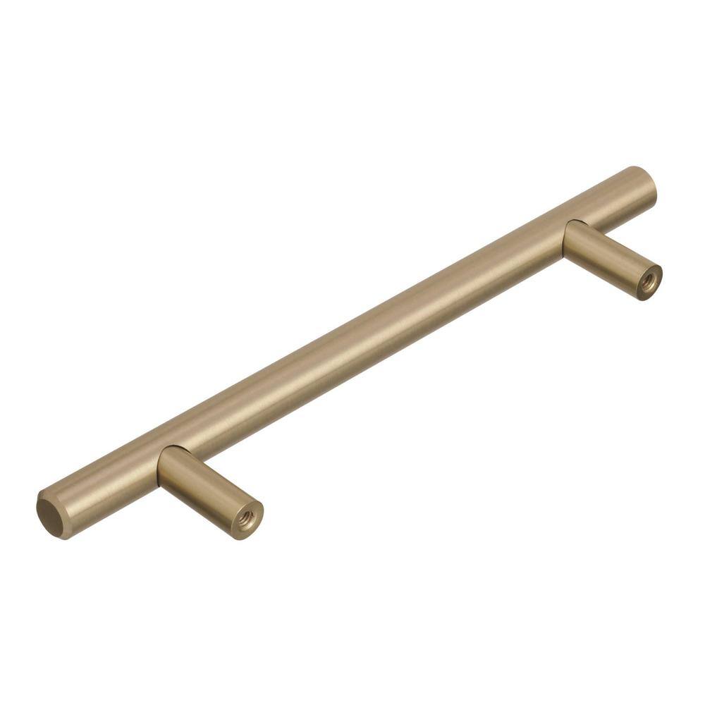 Golden Champagne Steel Bar Pull with Mounting Hardware