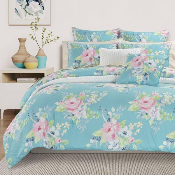 Unbranded Edessa Polyester Blue Twin/Twin Xl 2Pc. Comforter Set