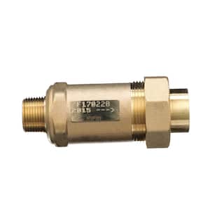 3/4 in. Male Inlet x 3/4 in. Union Female Outlet 700XL Dual Check Valve