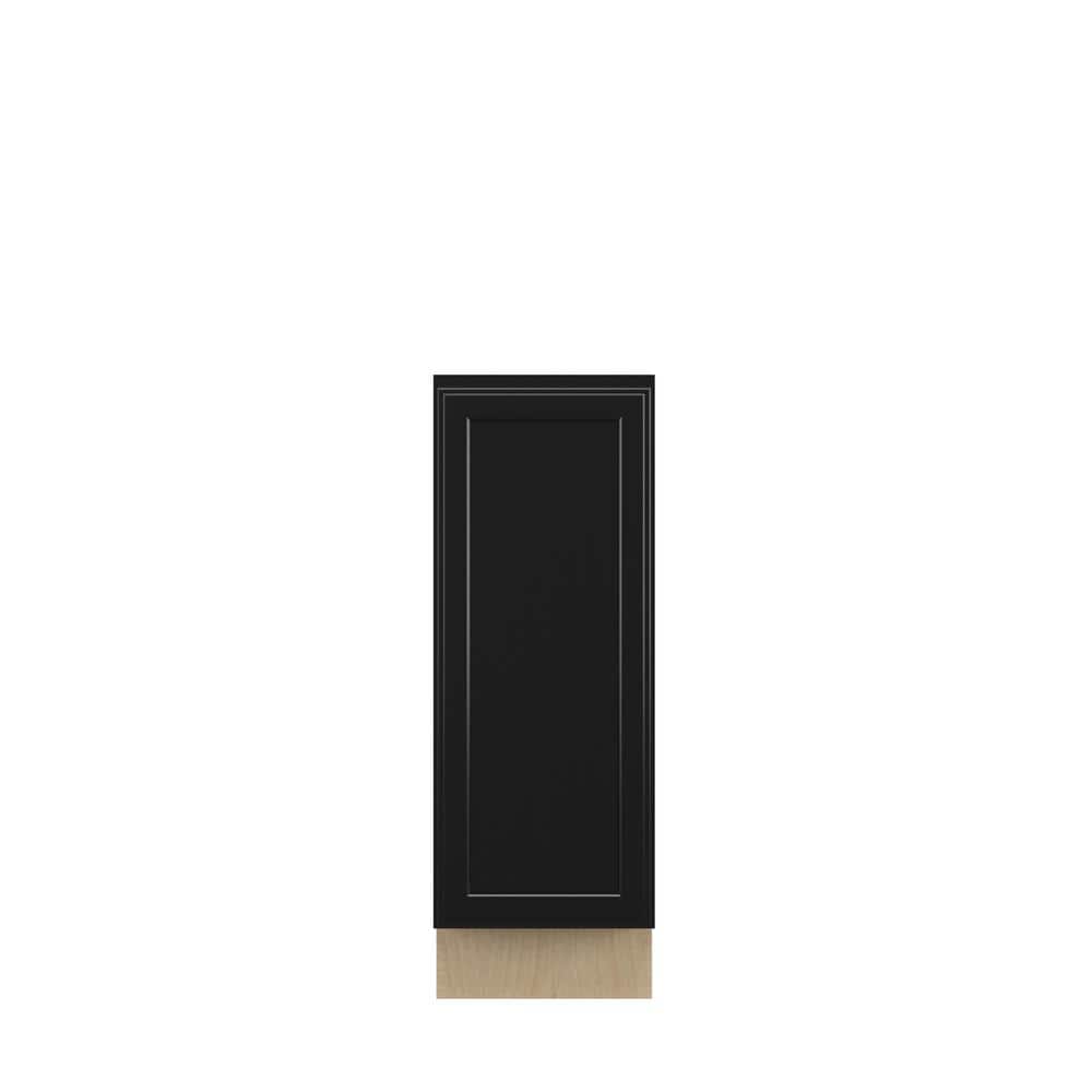 Belle Haven Recessed 12 in. W x 34.5 in. H x 24 in. D in Driftwood Plywood Assembled Full Height Door Base Cabinet price history on PriceWatchPro