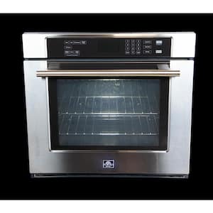 Villarosa 30 in. Single Electric Wall Oven Self-Cleaning with Convection in Stainless Steel