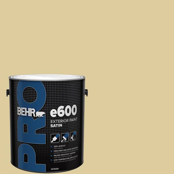 BEHR PRO 1 gal. #PPU8-11 Mojito Satin Exterior Paint