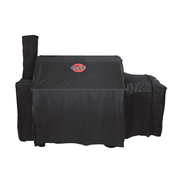 Grill Cover Double Play Protection Moisture Weather Shield PVC Polyester Blend 