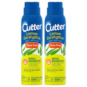 4 oz. Lemon Eucalyptus Insect and Mosquito Repellent DEET-Free Bug Spray (2-Pack)