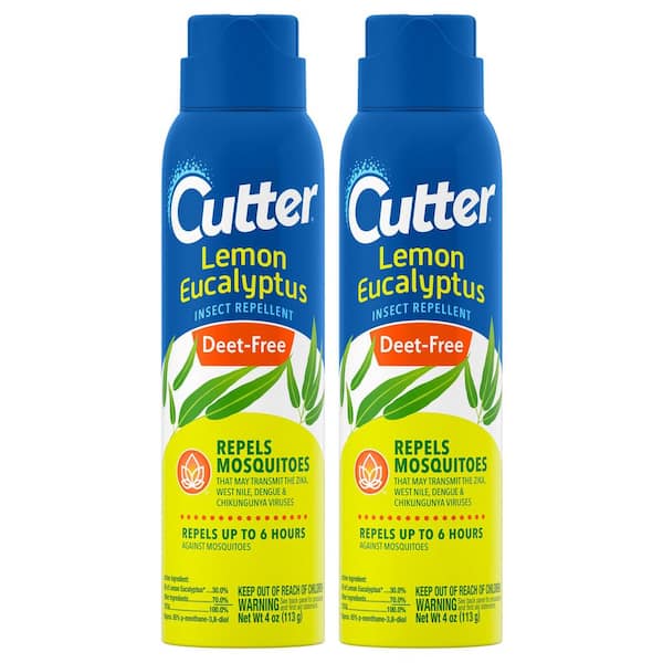 4 oz. Lemon Eucalyptus Insect Repellent Aerosol Spray (2-Pack)