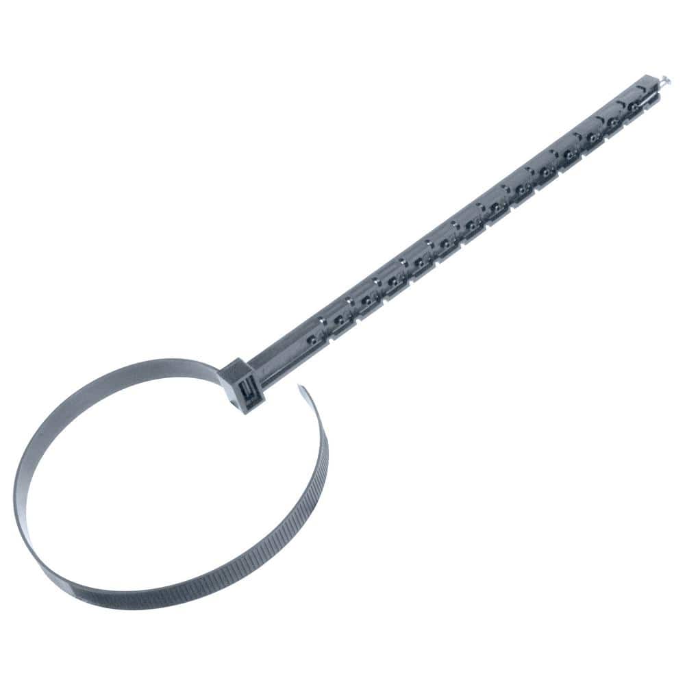 14 in. Gray Zip Stick Pipe Hanger (100 Pack) price history on PriceWatchPro